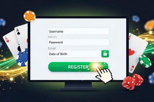 Процедура регистрации в Vodka Casino